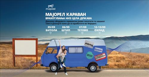 Мајорел Караван - Вработувања низ цела држава
