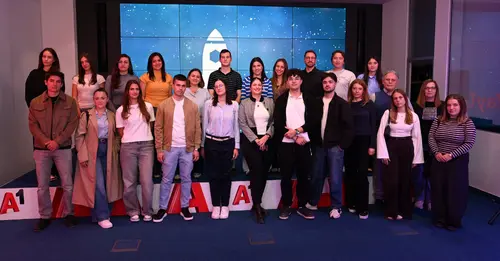 А1 WayUp 2026: 14 практиканти стекнуваат прво платено професионално искуство во А1 Македонија