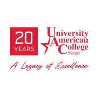 Универзитет Американ Колеџ Скопје лого