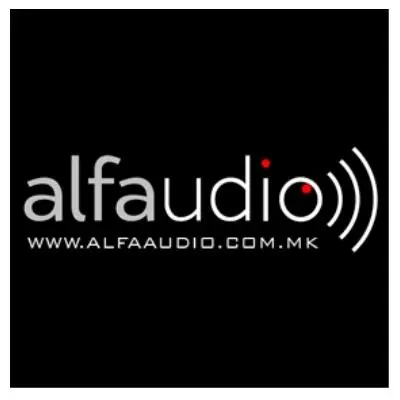 Алфа Аудио лого