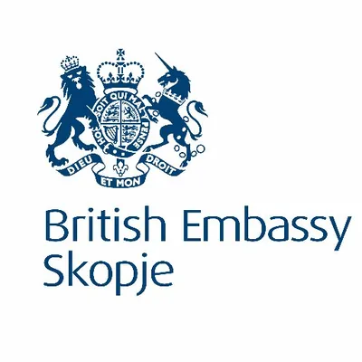 АМБАСАДА НА ВЕЛИКА БРИТАНИЈА Скопје лого
